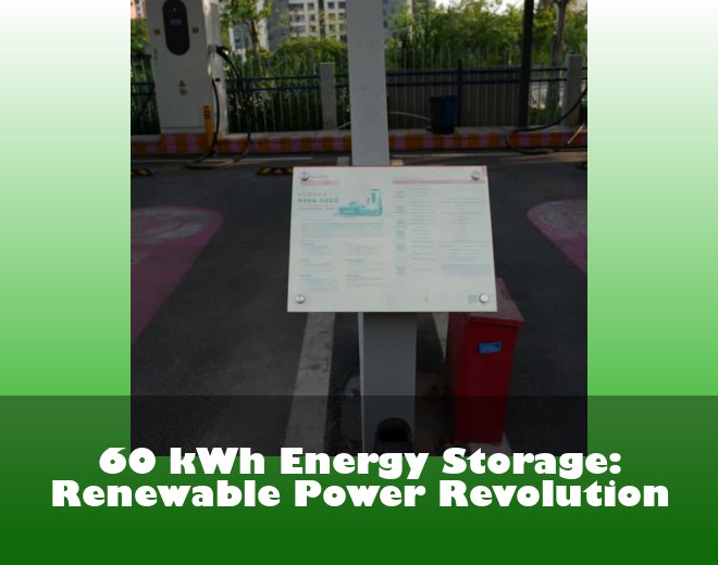 60 kWh Energy Storage: Renewable Power Revolution